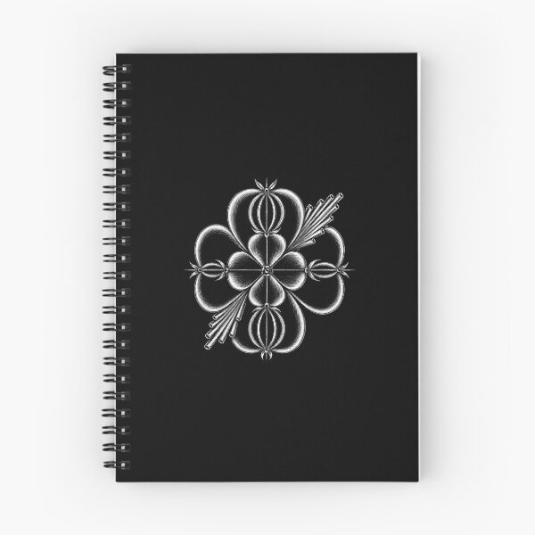 Item preview, White-Black Axis Flower -  Focus designed and sold by RAIPrintStudio.