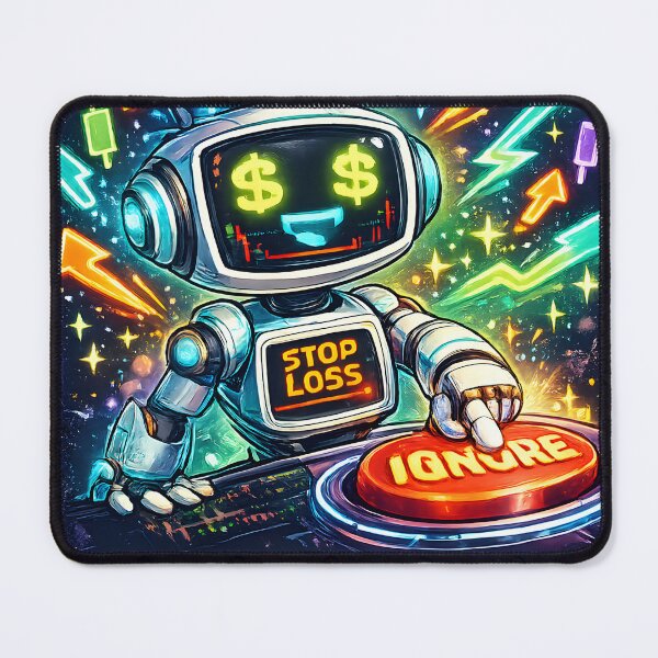 Item preview, My Stop Loss Is Just A Suggestion – Trader Humor designed and sold by PatysArt.