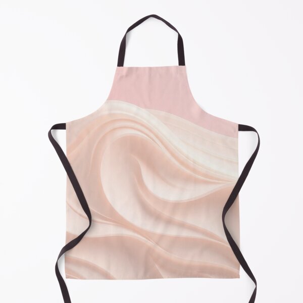 Item preview, Luxurious Blush Pink Silk Satin Waves Abstract Art designed and sold by IntelliMindDesigns.