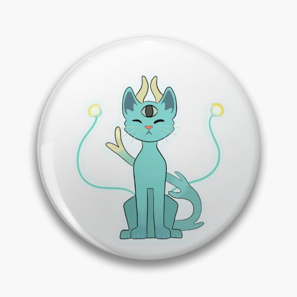 Item preview, Before Your Eyes Cat God Sticker designed and sold by Morphie Creations.