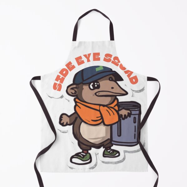 Item preview, Side Eye Squad Meerkat – Funny Cartoon Animal Design designed and sold by SYNTR.