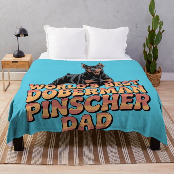 Item preview, Dog Pet Owner Art Design World's Best Doberman Pinscher Dad designed and sold by fantasticdesign.