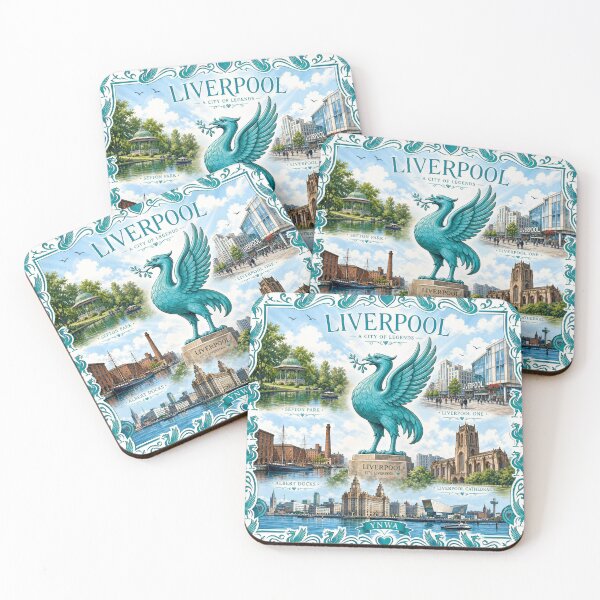 Item preview, Liverbird Collage designed and sold by Talpha.