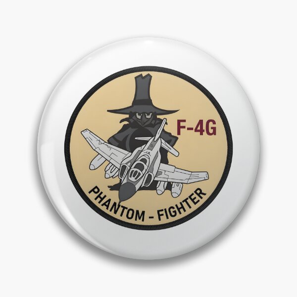 Item preview, F-4G Wild Weasel Phantom Fighter Military Patch Graphic designed and sold by CharlieDesings.