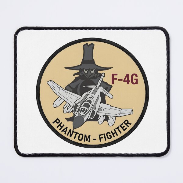 Item preview, F-4G Wild Weasel Phantom Fighter Military Patch Graphic designed and sold by CharlieDesings.