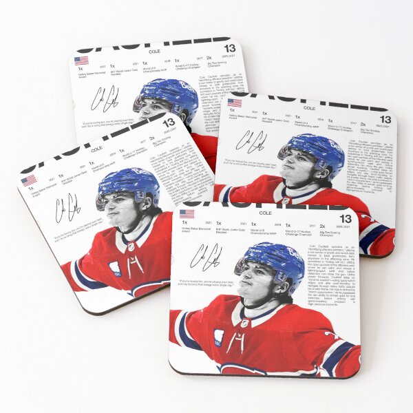 Item preview, Cole Caufield designed and sold by Skeleton Hockey Department .
