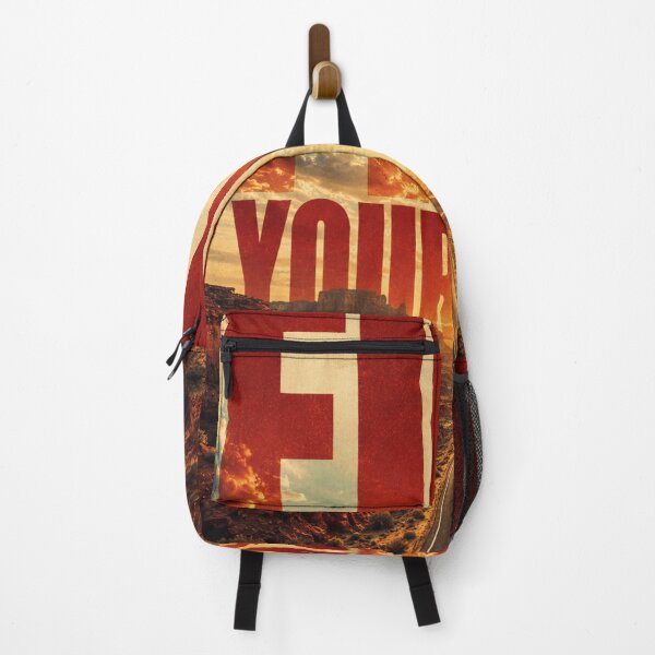 Item preview, FIND YOUR WAY – Retro Canyon Road Motivational Poster designed and sold by Watchyyy.
