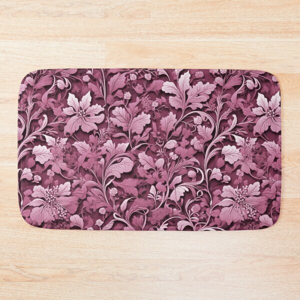 Item preview, Elegant vintage pink floral botanical art pattern designed and sold by hollycooper.