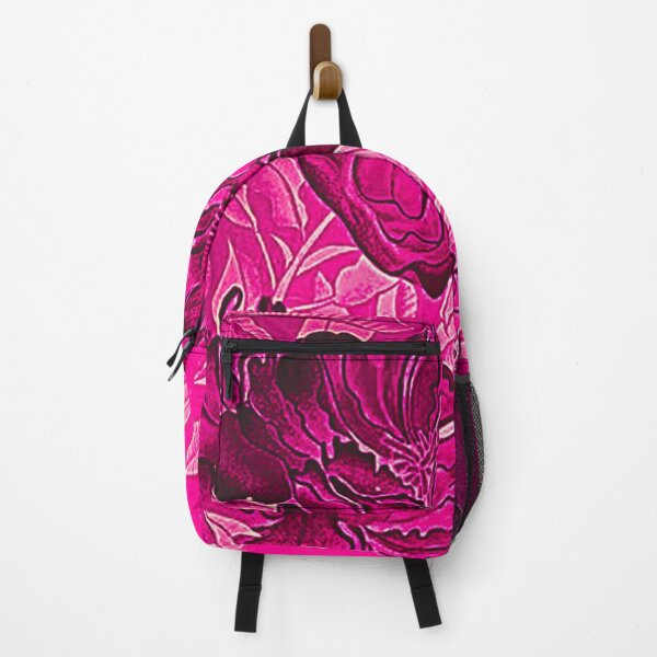 Item preview, Fuchsia Garden — Japanese Peony in Vibrant Hot Pink designed and sold by BatNature.
