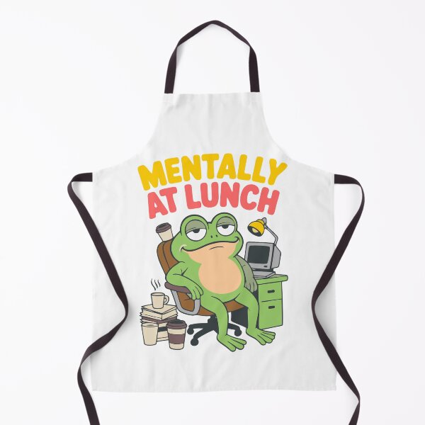Item preview, Burnout Frog Funny Office Worker T-Shirt designed and sold by Mahilis.
