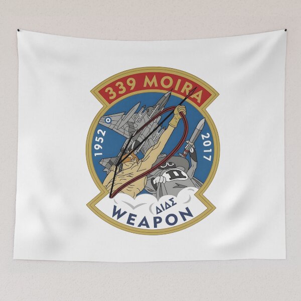 Item preview, Hellenic Air Force 339 Squadron Deactivation Commemorative Patch designed and sold by CharlieDesings.