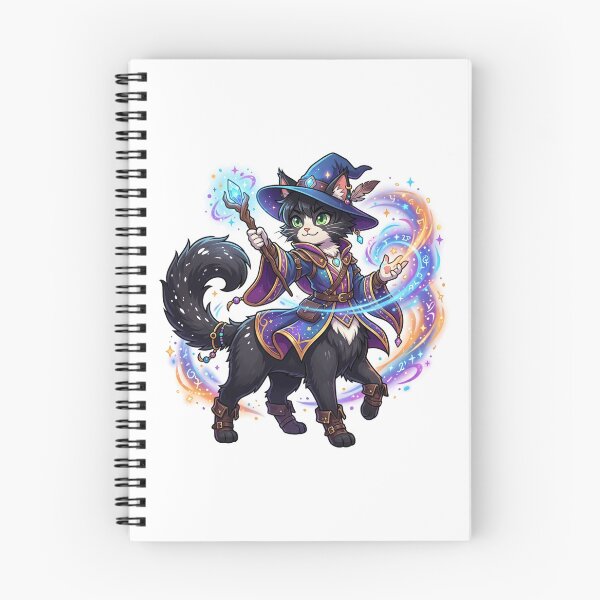 Item preview, Fantasy RPG Cattaur Wizard Magical Familiar designed and sold by DuckOddity.