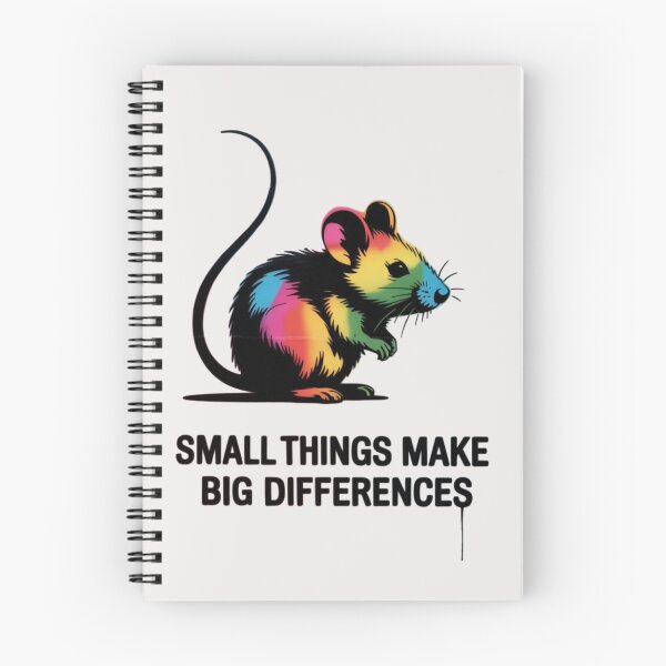 Item preview, Banksy Mouse - Small things make big differences designed and sold by 123ks.