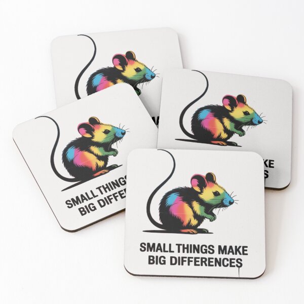 Item preview, Banksy Mouse - Small things make big differences designed and sold by 123ks.