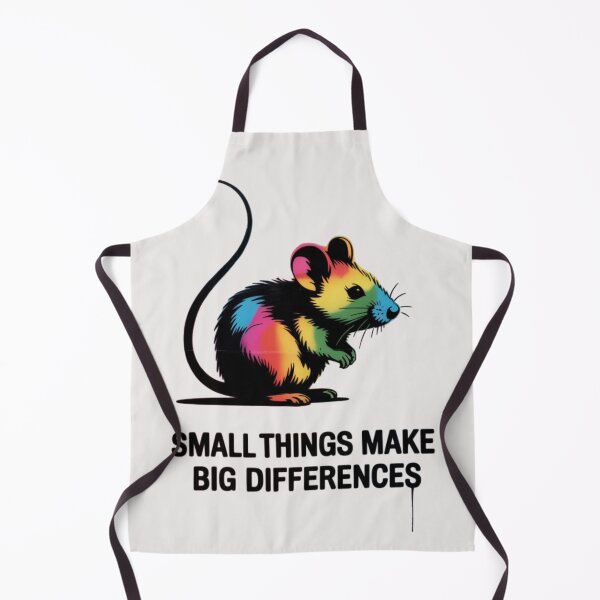 Item preview, Banksy Mouse - Small things make big differences designed and sold by 123ks.