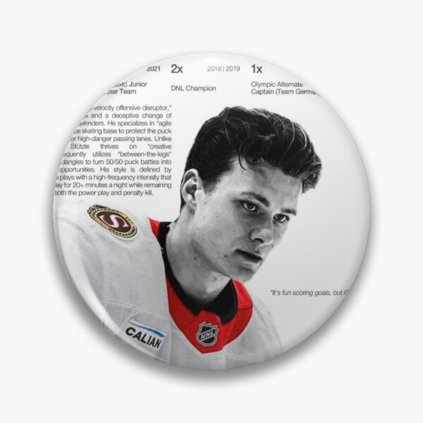 Item preview, Tim Stutzle designed and sold by Skeleton Hockey Department .