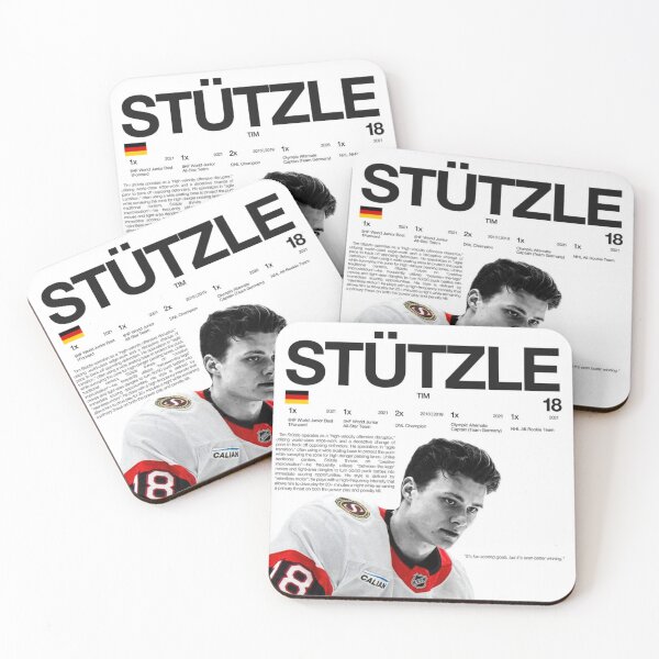 Item preview, Tim Stutzle designed and sold by Skeleton Hockey Department .