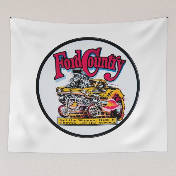 Item preview, FORD COUNTRY-GET THE WOMEN, KIDS, AND CHEVYS OFF THE STREETS designed and sold by V3GFX.