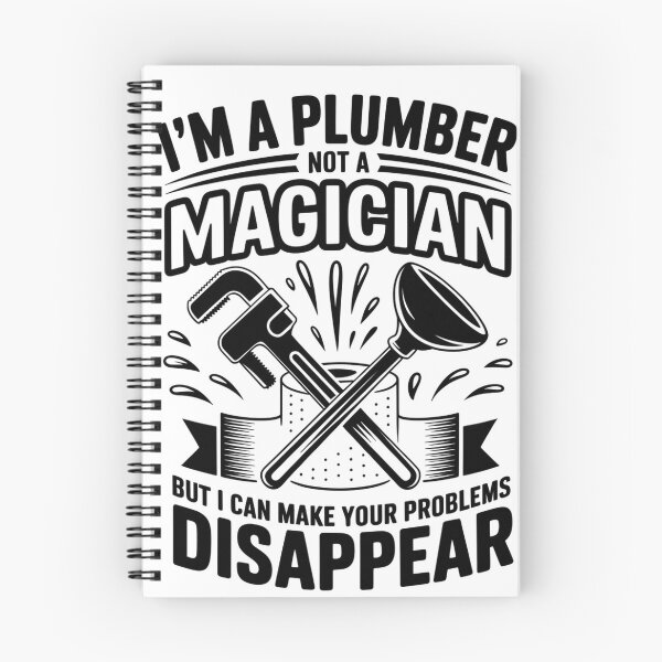 Item preview, I’m a Plumber, Not a Magician T- shirt designed and sold by Lopez-Design.