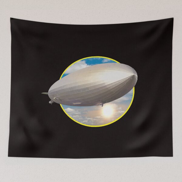 Item preview, blimp zeppelin airship logo designed and sold by VWscout2.