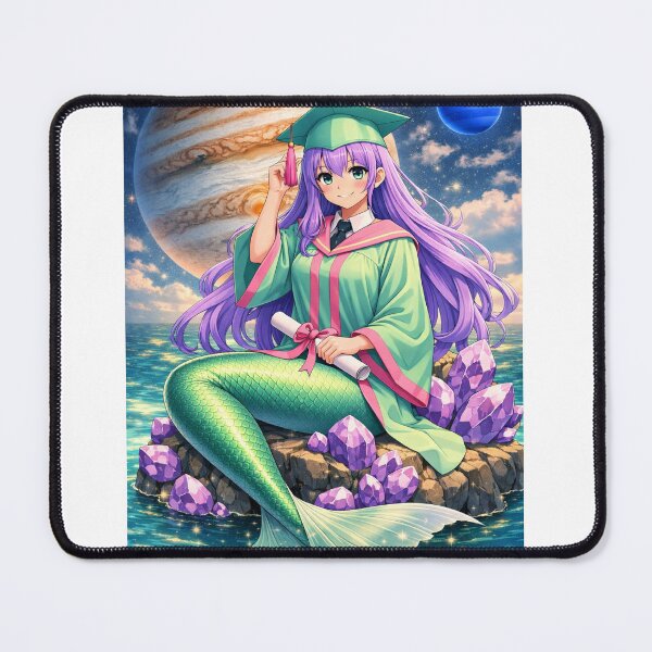 Item preview, graduating mermaid designed and sold by mentalmichelle.