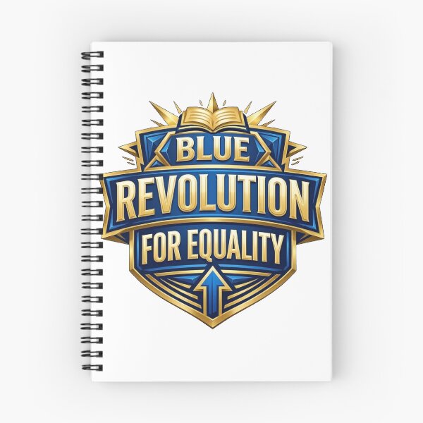 Item preview, Blue Revolution for Equality Typography  designed and sold by ArtsyExplorer.