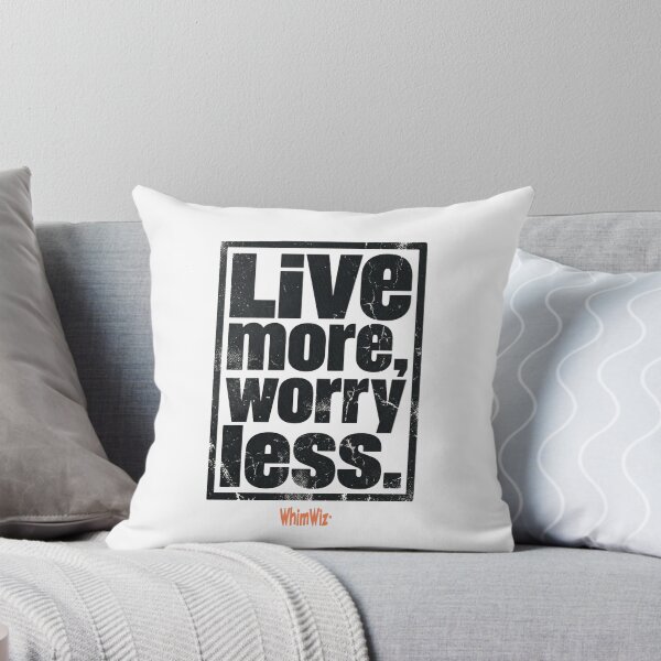 Item preview, Live More - WhimWiz Funny & Quirky Gift Ideas designed and sold by WhimWiz.