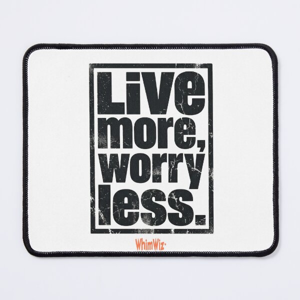 Item preview, Live More - WhimWiz Funny & Quirky Gift Ideas designed and sold by WhimWiz.
