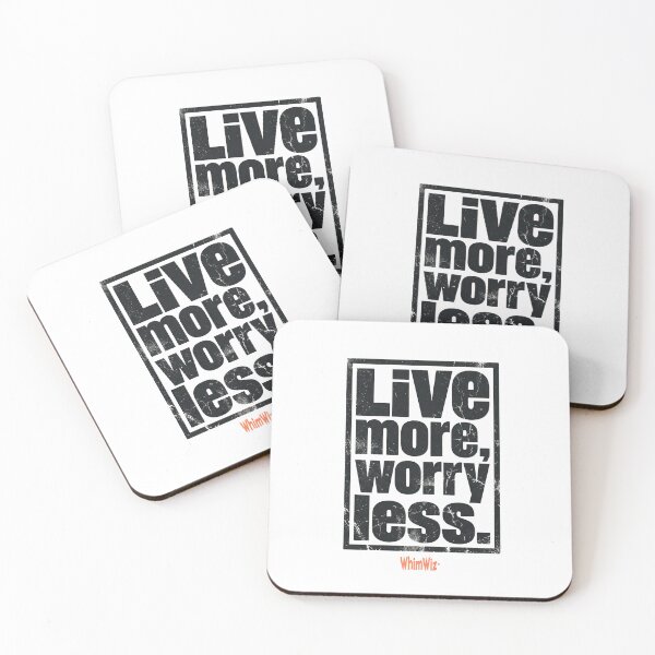 Item preview, Live More - WhimWiz Funny & Quirky Gift Ideas designed and sold by WhimWiz.