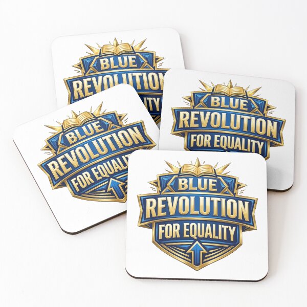 Item preview, Blue Revolution for Equality Typography  designed and sold by ArtsyExplorer.