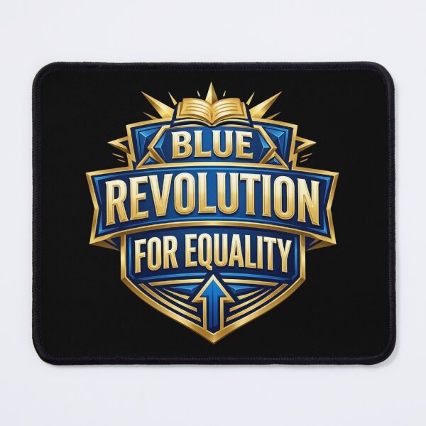 Item preview, Blue Revolution for Equality Typography  designed and sold by ArtsyExplorer.