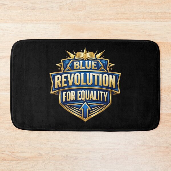 Item preview, Blue Revolution for Equality Typography  designed and sold by ArtsyExplorer.
