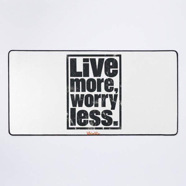 Item preview, Live More - WhimWiz Funny & Quirky Gift Ideas designed and sold by WhimWiz.