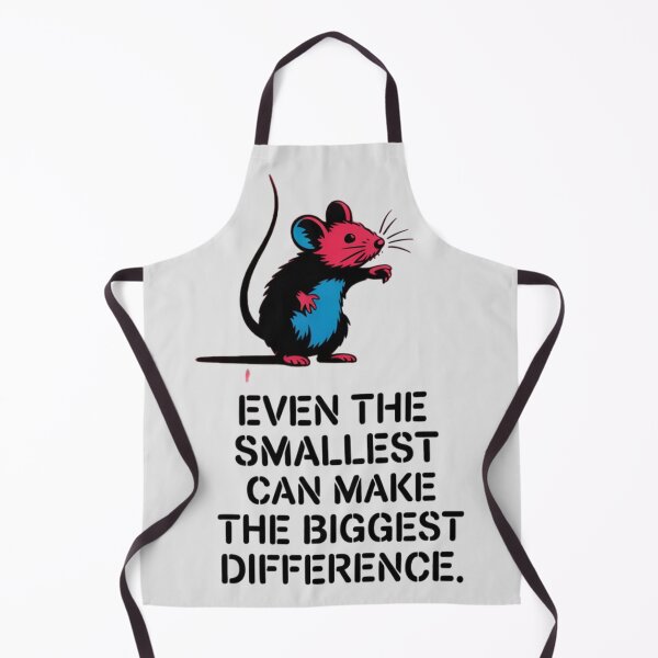 Item preview, Banksy Mouse - Even the smallest can make the biggest difference. designed and sold by 123ks.