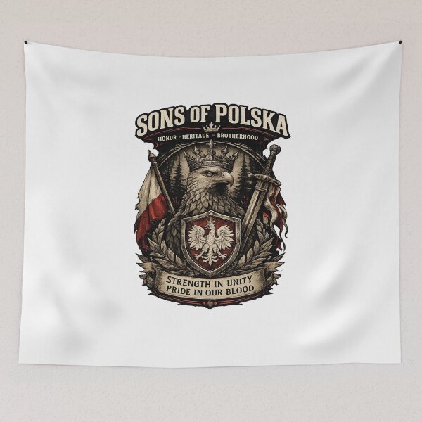 Item preview, Sons of Polska Eagle Heritage Design designed and sold by PavelskiArt.