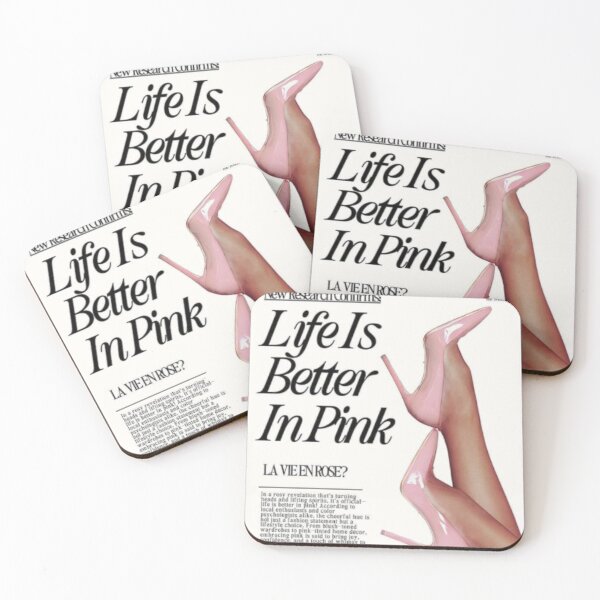 Item preview, life is better in pink designed and sold by POSTERSfromM.