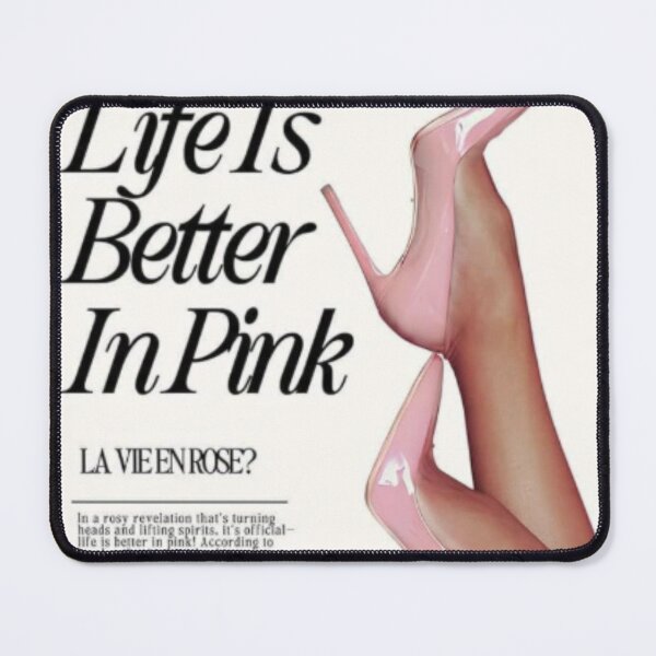 Item preview, life is better in pink designed and sold by POSTERSfromM.