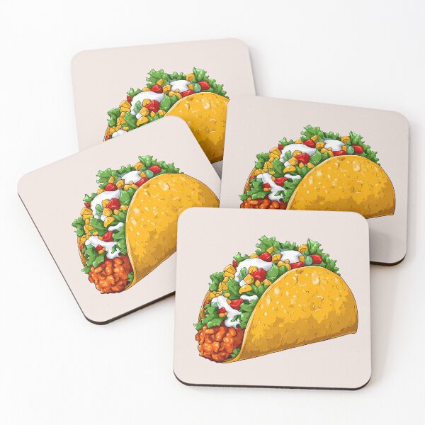 Item preview, Fried Chicken Taco designed and sold by sakurashorty.