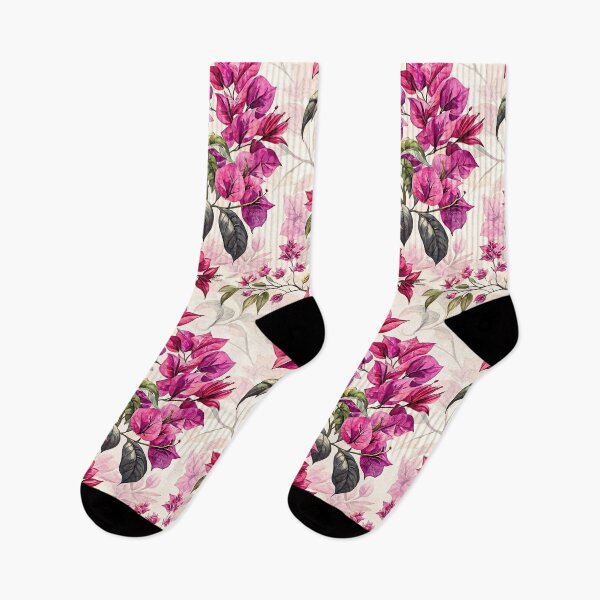 Item preview, Pink Bougainvillea Botanical Floral Pattern designed and sold by Petal & Pattern Co.
