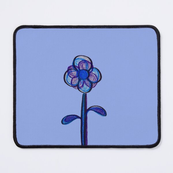 Item preview, Flower, blue designed and sold by r333l.art.