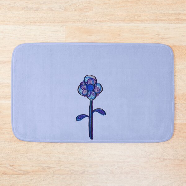 Item preview, Flower, blue designed and sold by r333l.art.