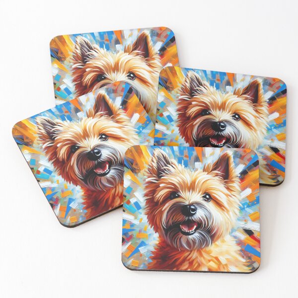 Item preview, Cairn Terrier Acrylic Art: Gift for Wheaten Cairn Lovers designed and sold by Puppy Puzzles Plus.