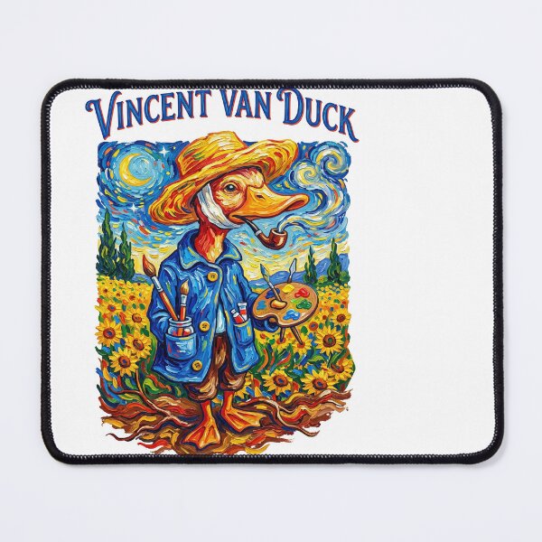 Item preview, Vincent Van Duck Funny Painter Parody designed and sold by TeeARTHY.