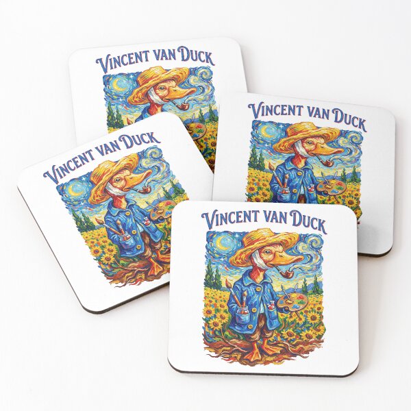 Item preview, Vincent Van Duck Funny Painter Parody designed and sold by TeeARTHY.