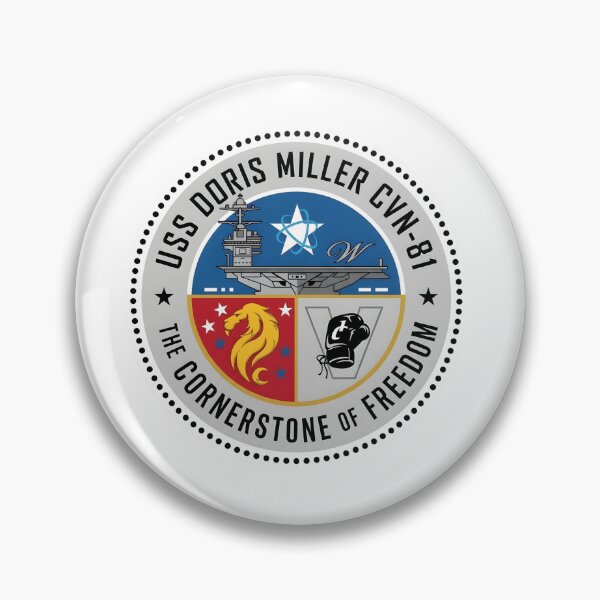 Item preview, USS Doris Miller CVN-81 Aircraft Carrier Crest Graphic designed and sold by CharlieDesings.