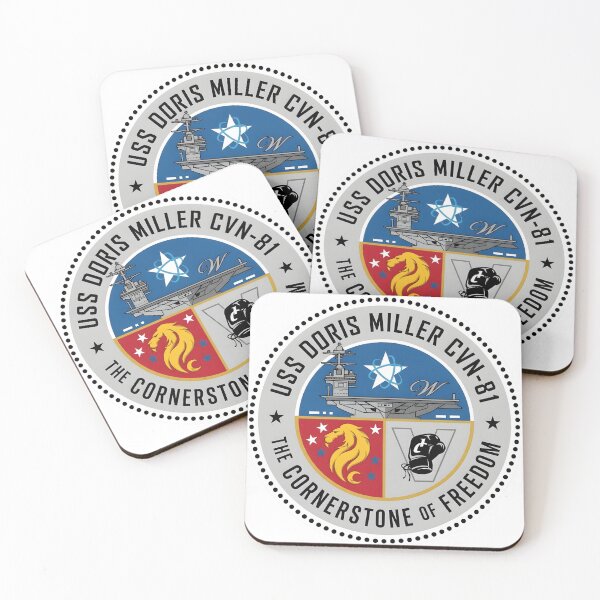 Item preview, USS Doris Miller CVN-81 Aircraft Carrier Crest Graphic designed and sold by CharlieDesings.