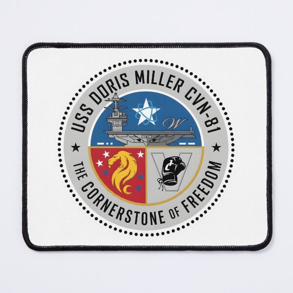 Item preview, USS Doris Miller CVN-81 Aircraft Carrier Crest Graphic designed and sold by CharlieDesings.
