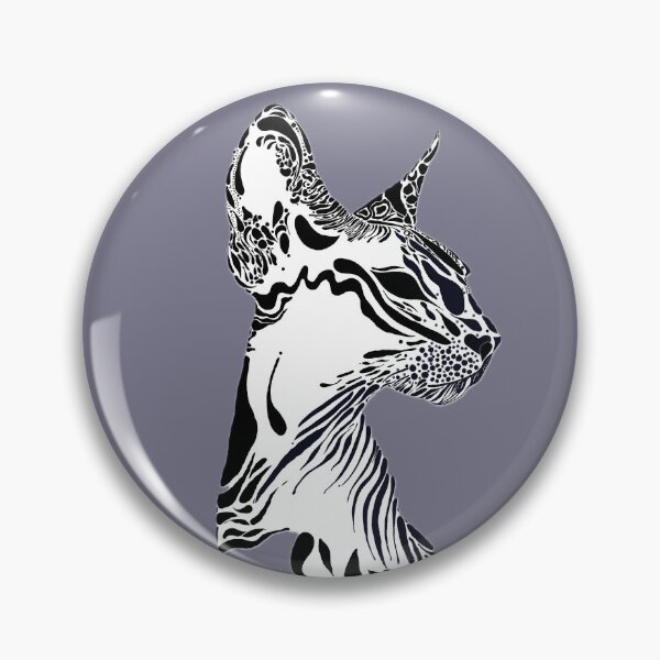 Item preview, Black and white cat designed and sold by MarussiaArt.
