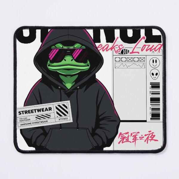 Item preview, Streetwear Drip Frog – Urban Hypebeast T-Shirt Design designed and sold by Aesthicer.
