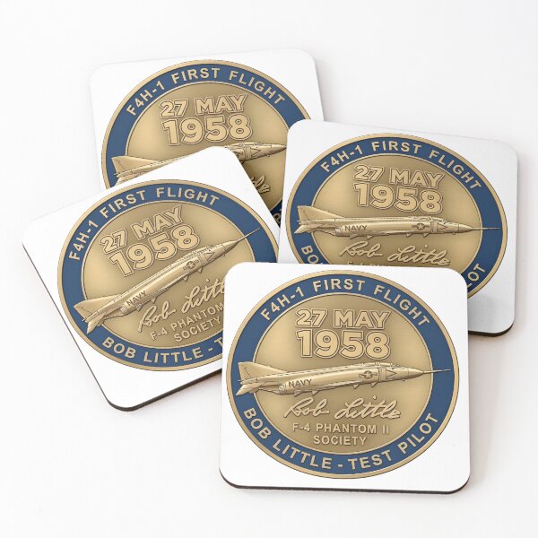 Item preview, F4H-1 Phantom II First Flight Commemorative Medal Graphic designed and sold by CharlieDesings.